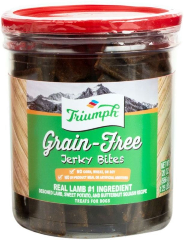 Triumph Grain Free Jerky Bites 20oz Lamb