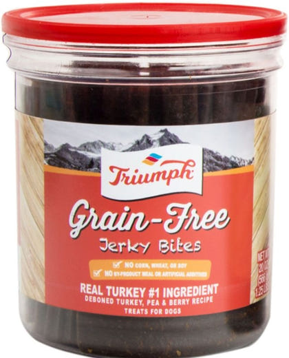 Triumph Grain Free Jerky Bites 20oz Lamb