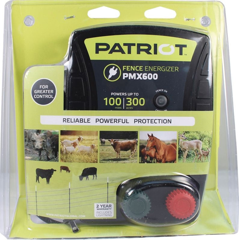 Patriot Pmx600 Fence Energizer Up To 100 Mile