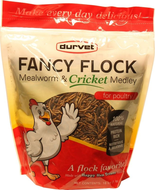 Fancy Flock Mealworm 16oz Cricket