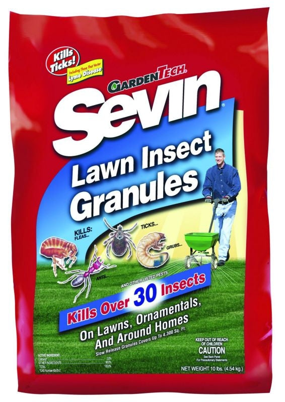 Gardentech Sevin Lawn Insect Granules 10 Pound
