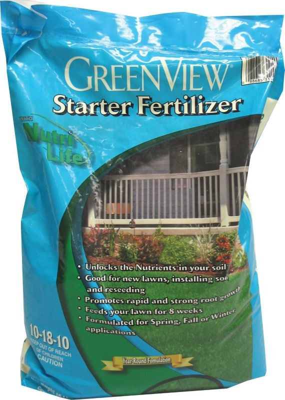 Greenview Starter Fertilizer 10-18-10 15000 Sqft