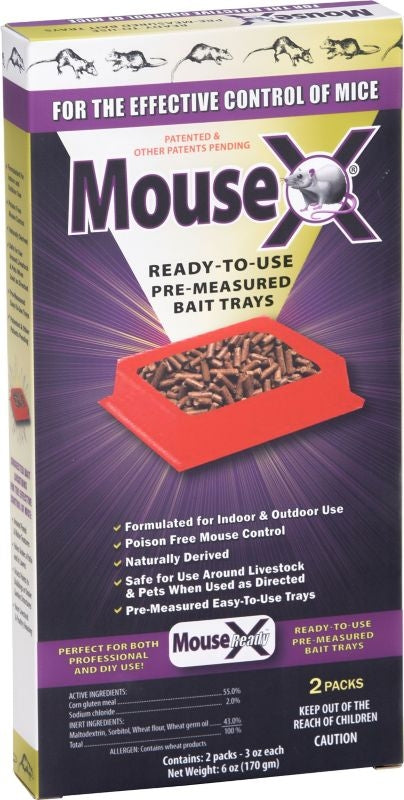 Mousex Ready Trays 2Pk