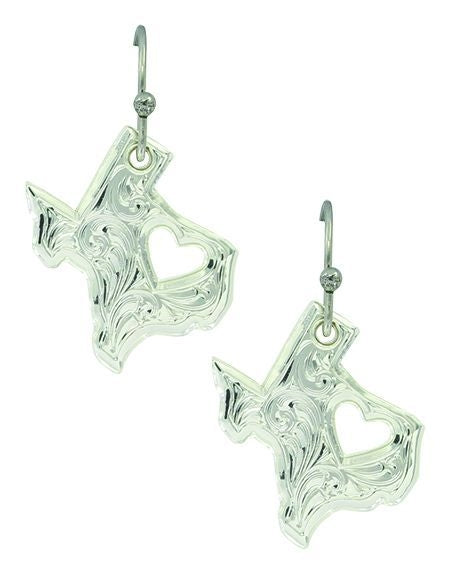 Montana Silver My Heart Belongs In Texas Earrings