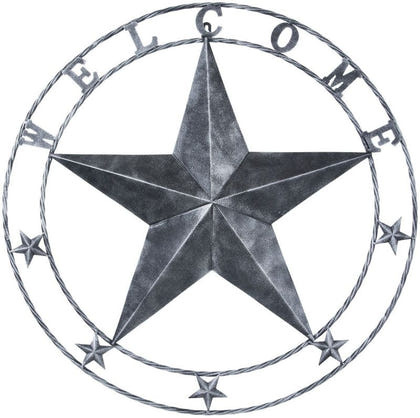 Tough1 Welcome Metal Star