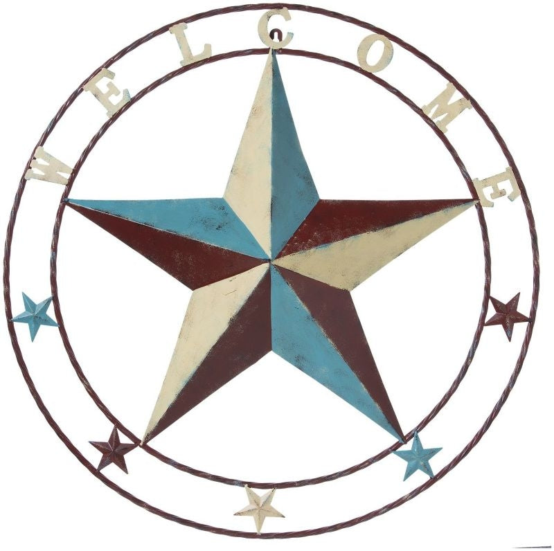 Tough1 Welcome Metal Star