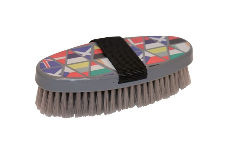 Roma Pattern Body Brush National Flags