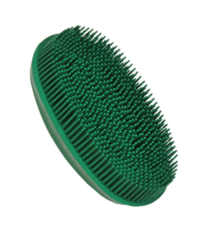 Oval Face Brush Green