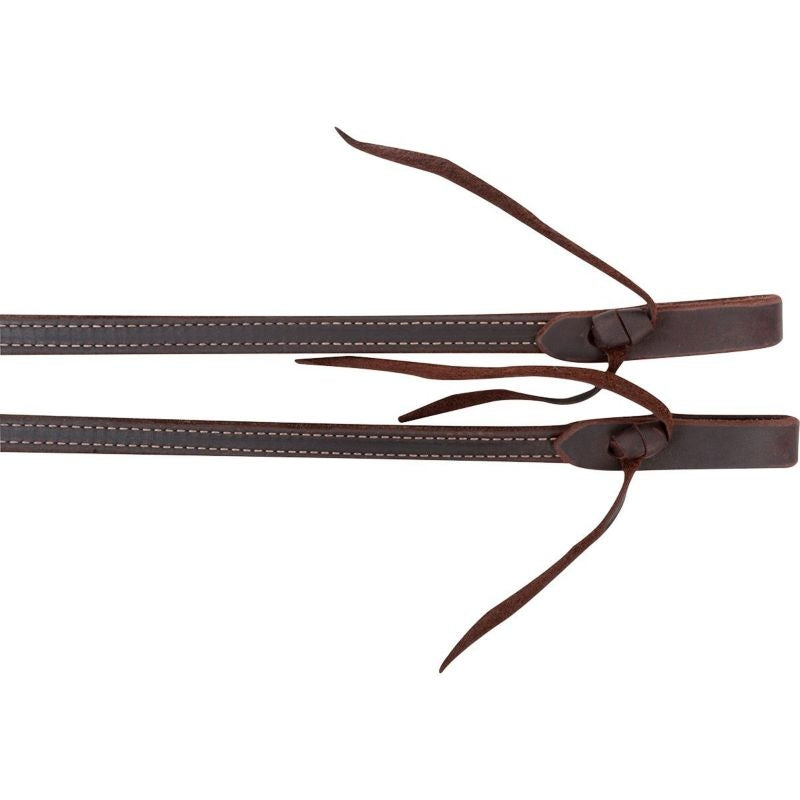 Doubled And Stitched 5/8 Latigo SplitRein Heavy Br