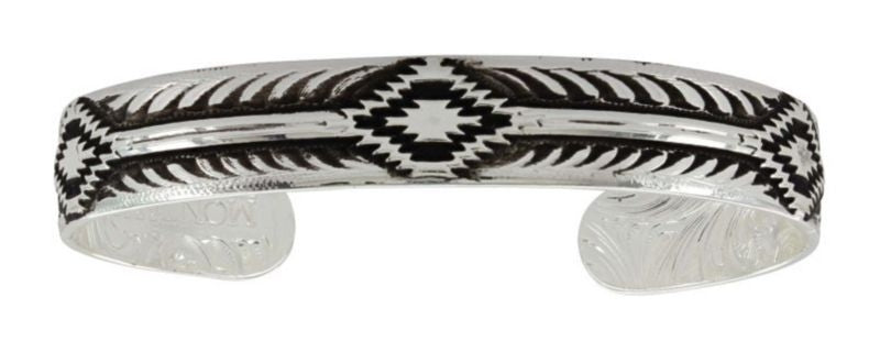 Montana Silversmiths Antiqued Aztec Cuff Bracelet