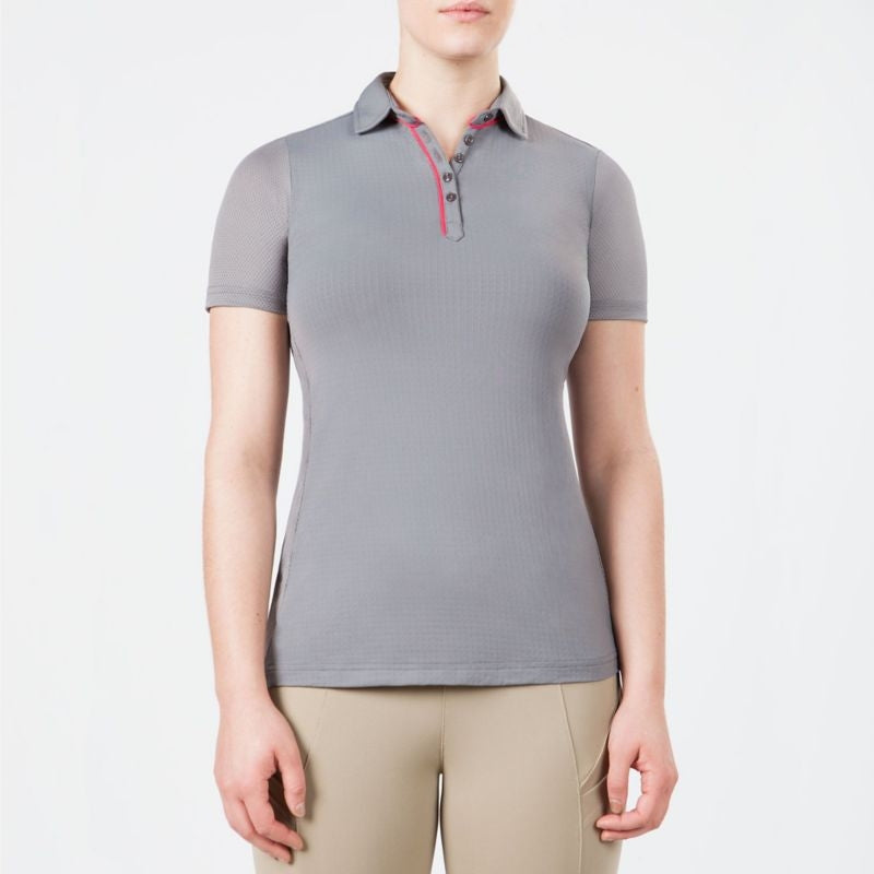Irideon Ladies Icefil Tech Polo LG Dove/Azalea