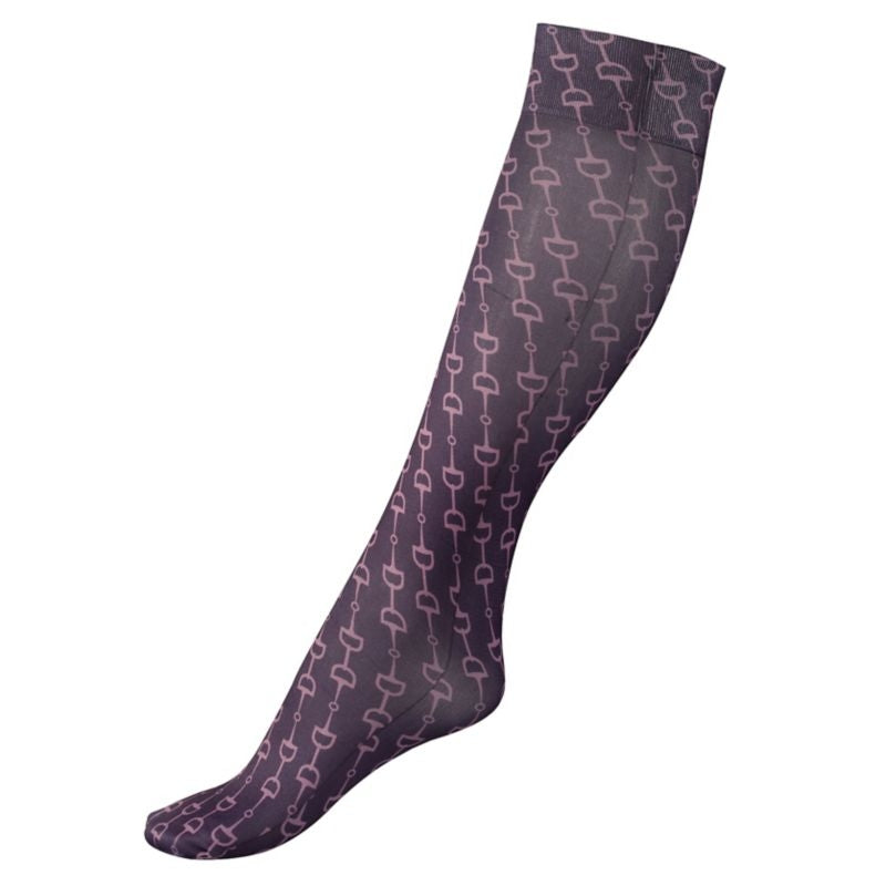 HorZe Kids Amira Thin Printed Socks Black/Gray