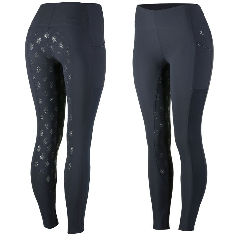 Horze Ladies Leah Silicone Full Seat Tights 26