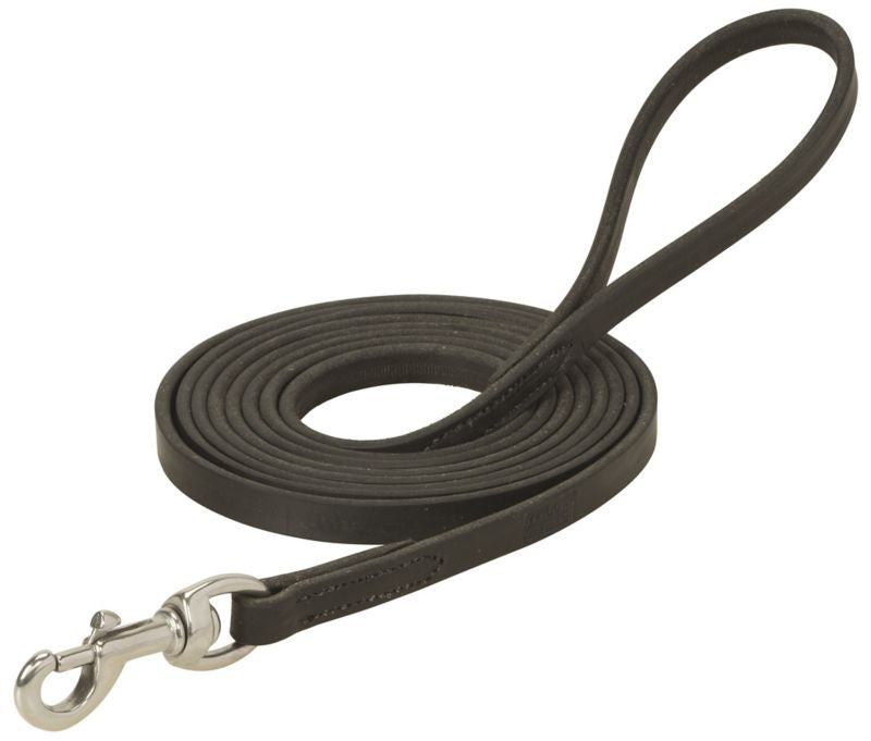 Weaver 10 Leather Training Lead 1/2 x 10ft Black
