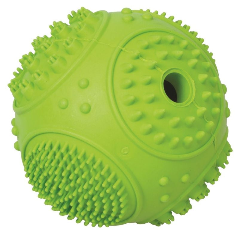 Weaver Rubber Treat Ball Green