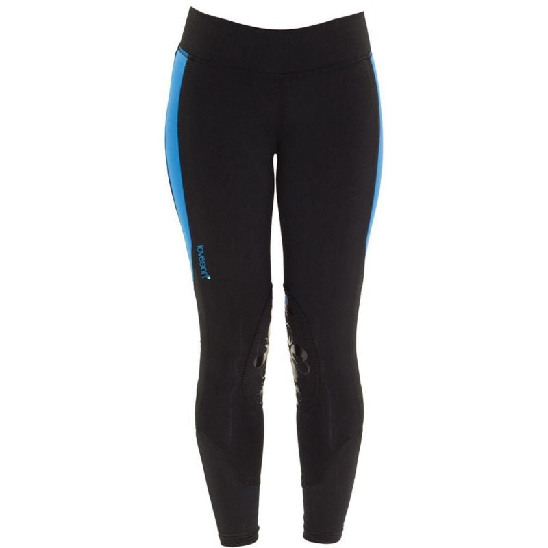 Loveson Ladies Riding Leggings 34 Navy/Pink