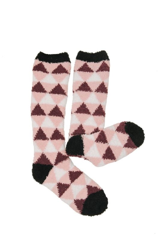 Horseware Softie Socks Eur 29 GarnetTriangle
