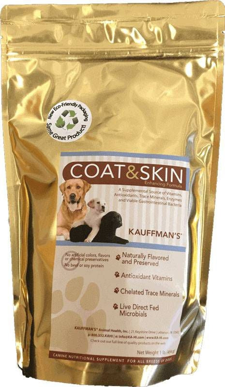 Kauffmans Canine Coat and Skin Formula 1 lb
