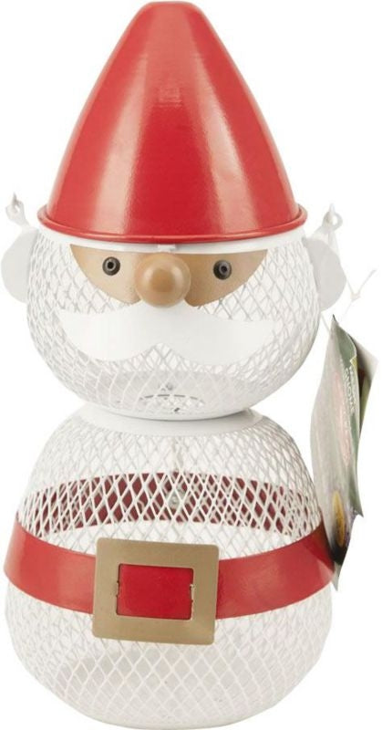 No No Gnome Seed Feeder Red