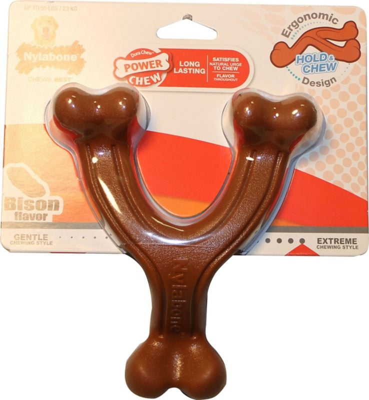 Power Chew Wishbone GIANT Bison