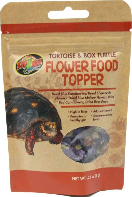 Tortoise And Box Turtle Flower Food Topper .21oz