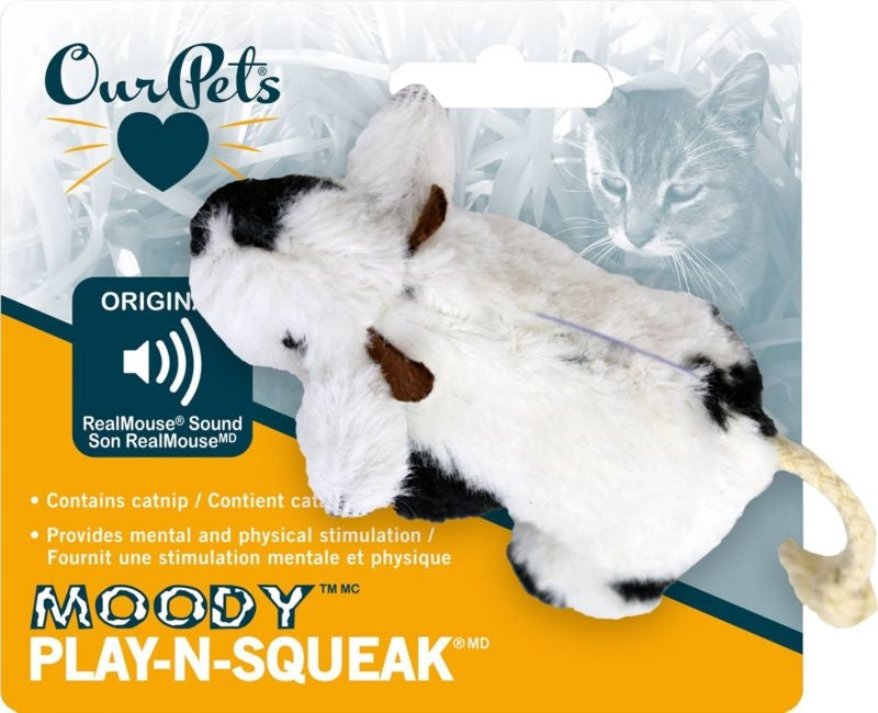 Play-N-Squeak Moody Cow