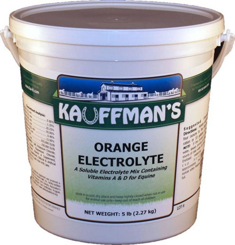 Kauffmans Orange Electrolyte 12 lb Orange