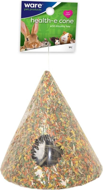 Critter Ware Health-E-Cone W Hay Natural
