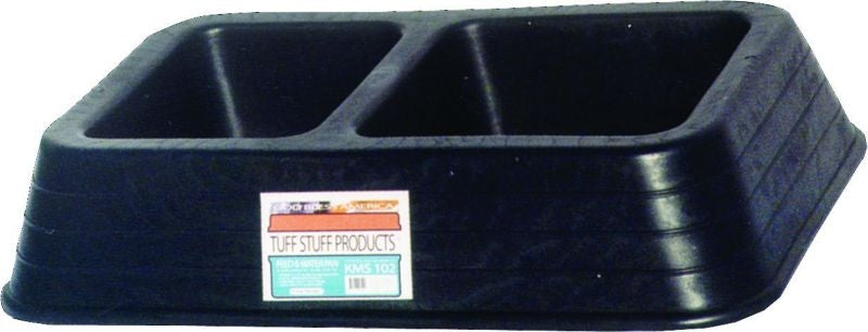 Double Dish 3 QUART Black