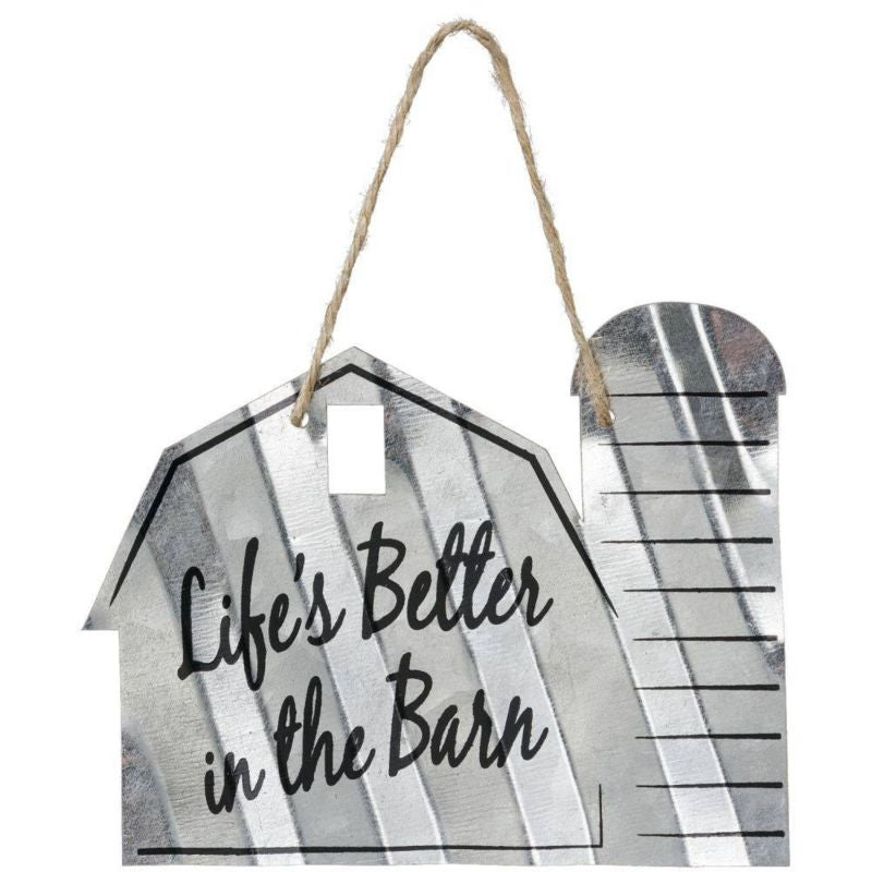 Barn Sign 5 - Lifes Better LifeftsBetter