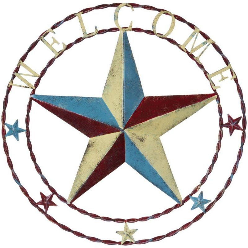 Tough1 Welcome Metal Star