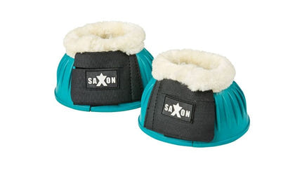 Saxon Fleece Trim Rubber Bell Boots