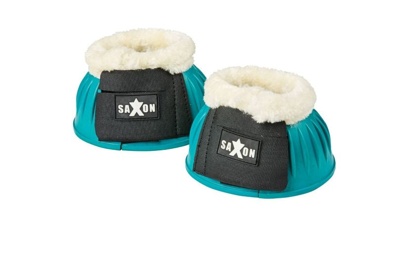 Saxon Fleece Trim Rubber Bell Boots