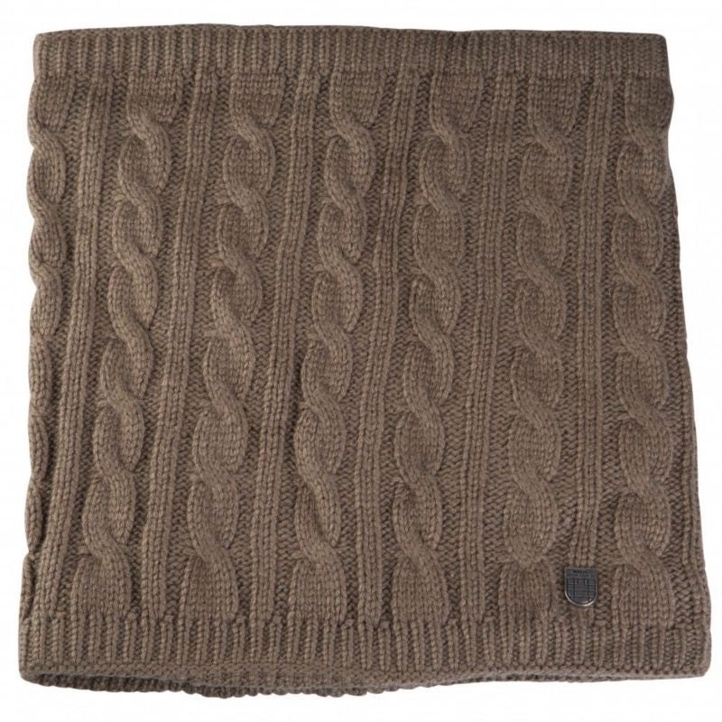 Horze Renate Cable Knit Scarf Grn Gry