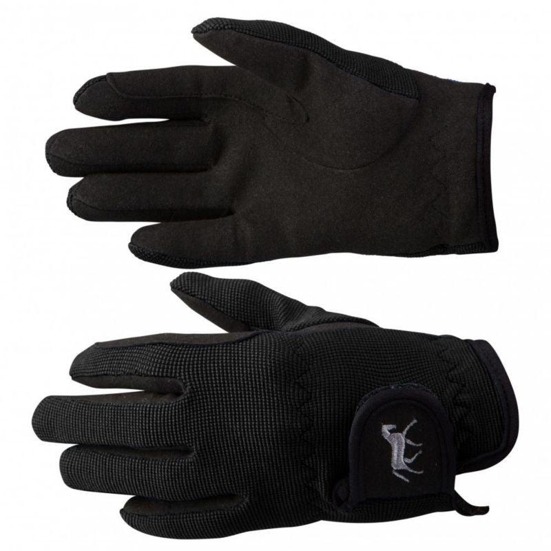 Horze Kids Stretch Gloves 6 Black