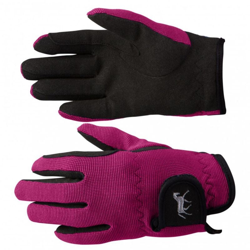 Horze Kids Stretch Gloves 6 Black