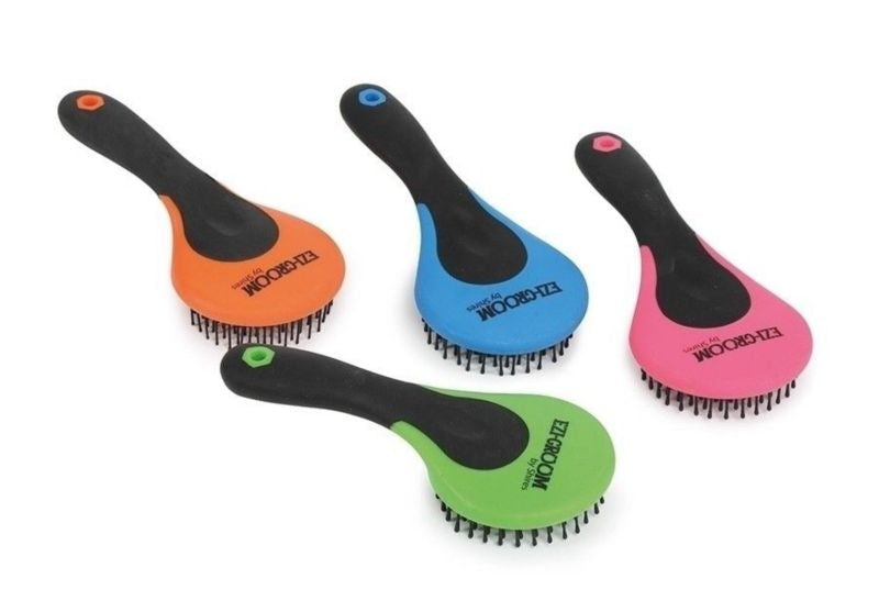 Shires Ezi-Groom Mane & Tail Brush Sea Green