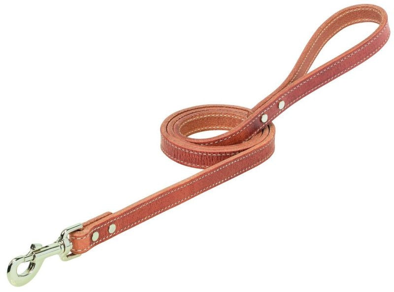 Weaver Snowflake Leash 3/4 x 4 Russet