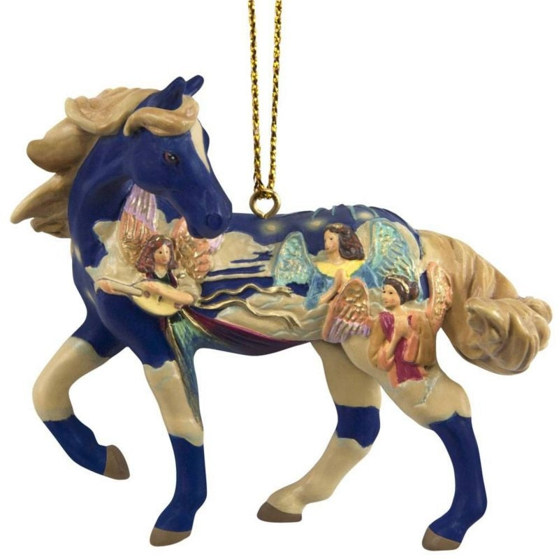 Painted Ponies Angels on High Ornament