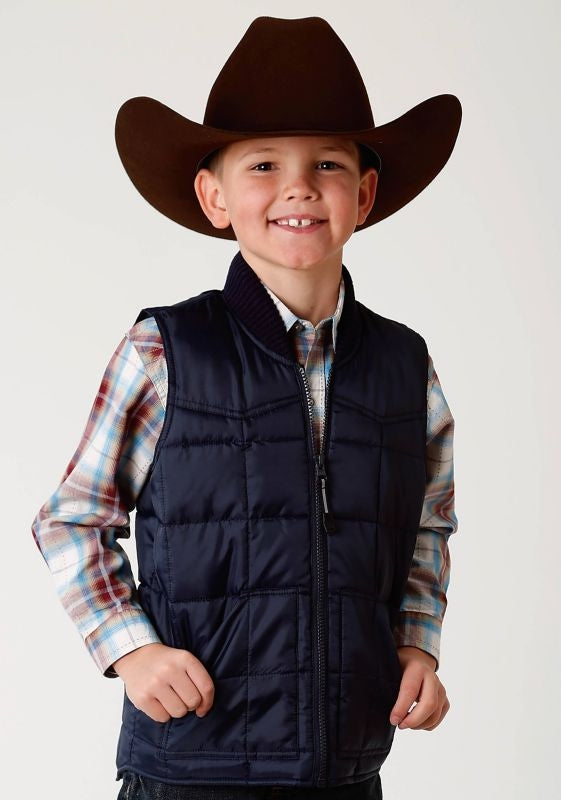 Roper Boys Rangegear Down Jacket MD Brown