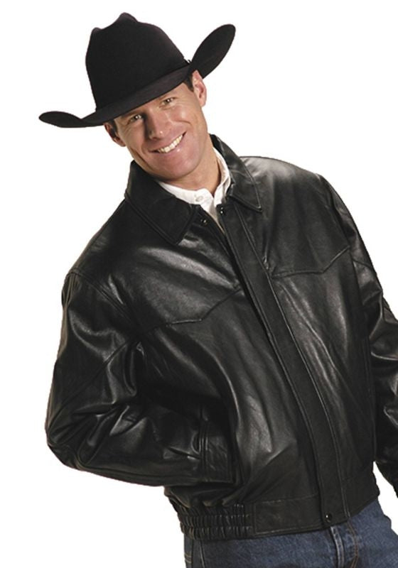 Roper Big Mans Western Bomber Jacket XXXL Black