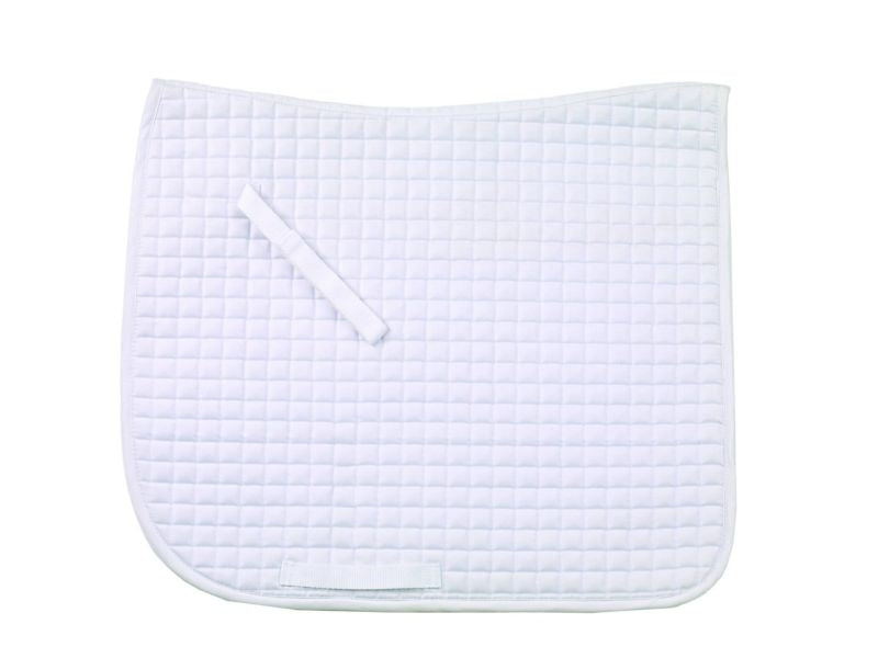 Ovation Pro Square Quilt Dressage Pad Black/Char