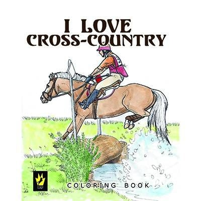 I Love Cross Country Coloring Book
