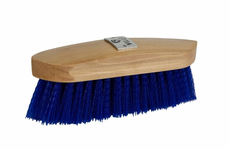 Lettia Collection Plastic Bristle Dandy Brush Blk
