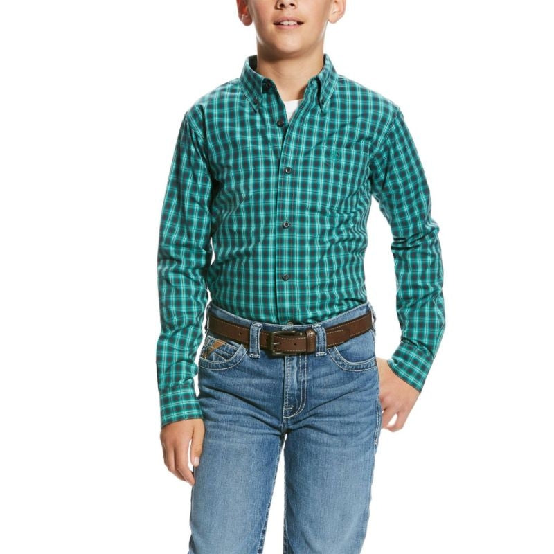 Ariat Kids Pro Series Vadell Performance Shirt X-L
