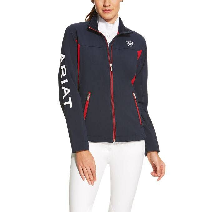 Ariat Ladies New Team Softshell Jacket 1X Black