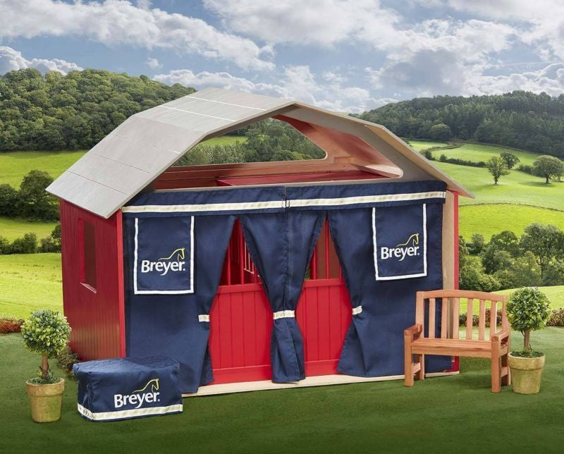 Breyer Show Stable Acessories Limited Edition Blue