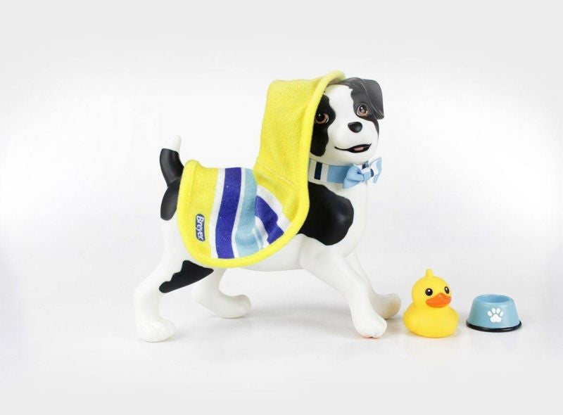 Breyer Lucky Acres Bath Time Puppy 7198 Sprocket