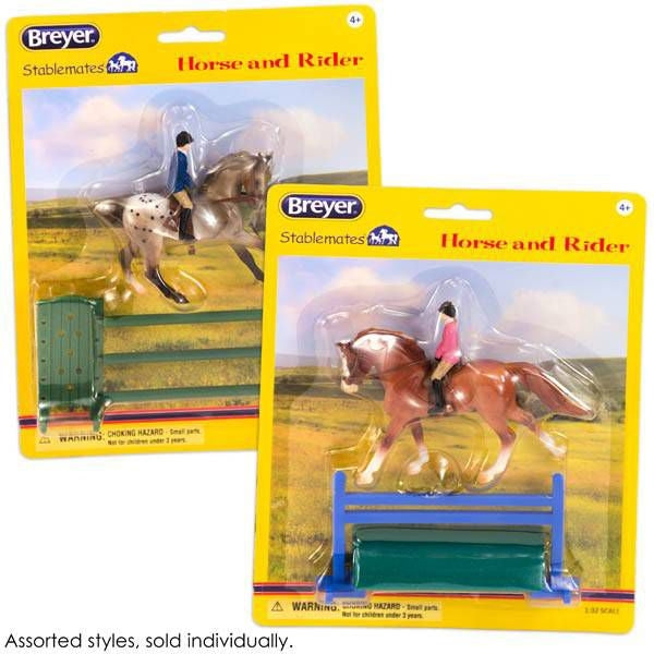 Breyer 2017 Stablemates Horse And Rider Assorted E