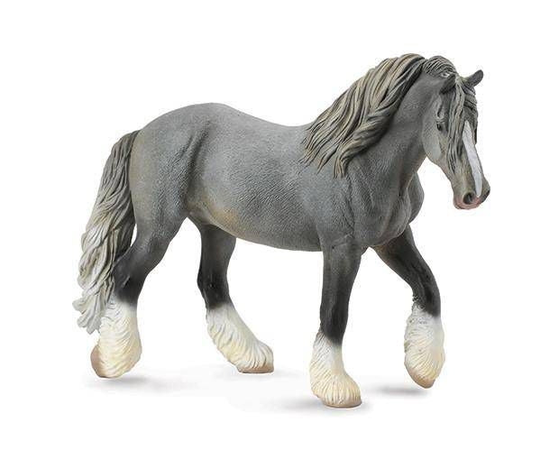 Breyer by CollectA Grey Shire Mare 6.7L x 4.8